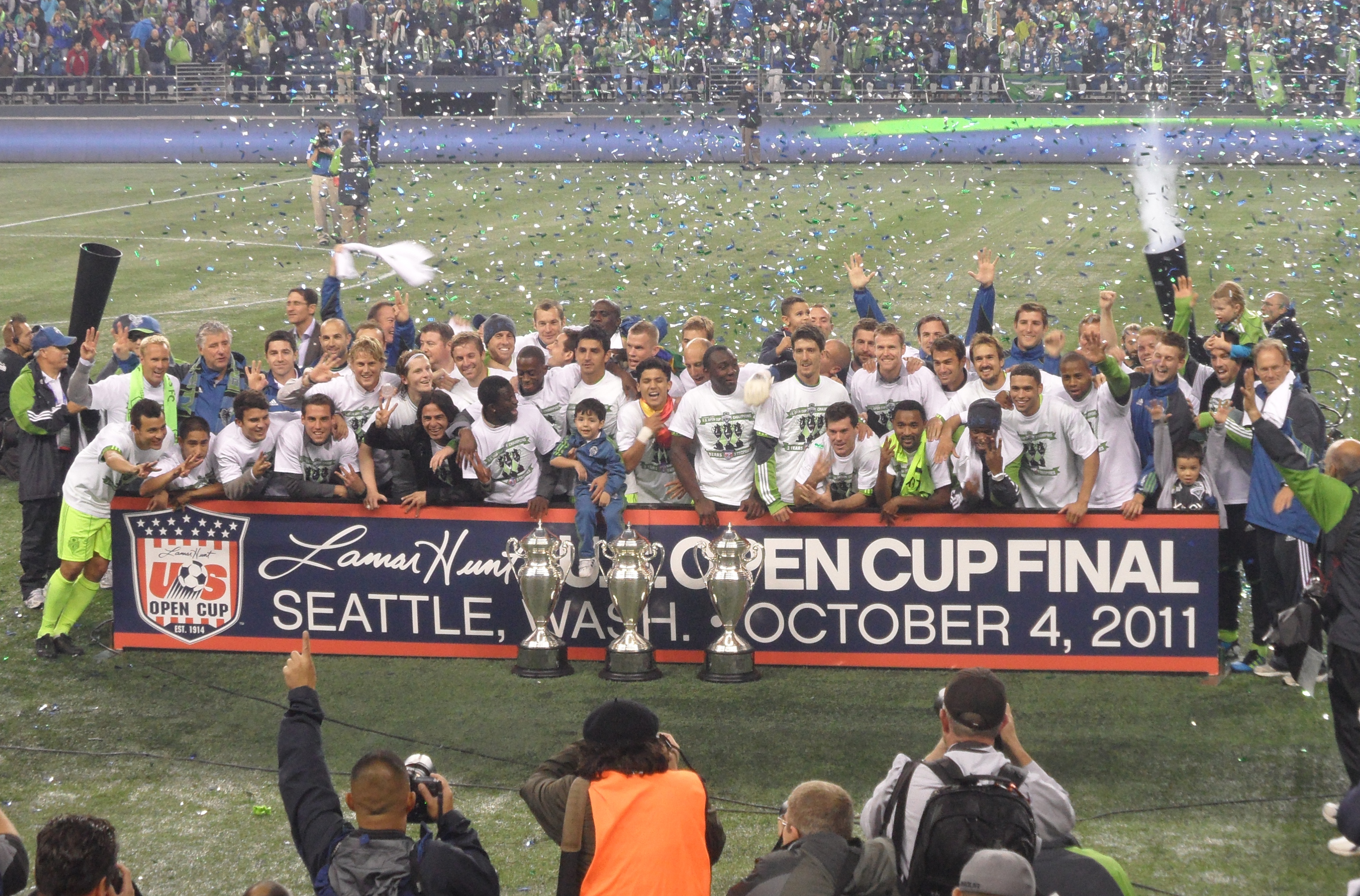 Historic Seattle Sounders match atmosphere