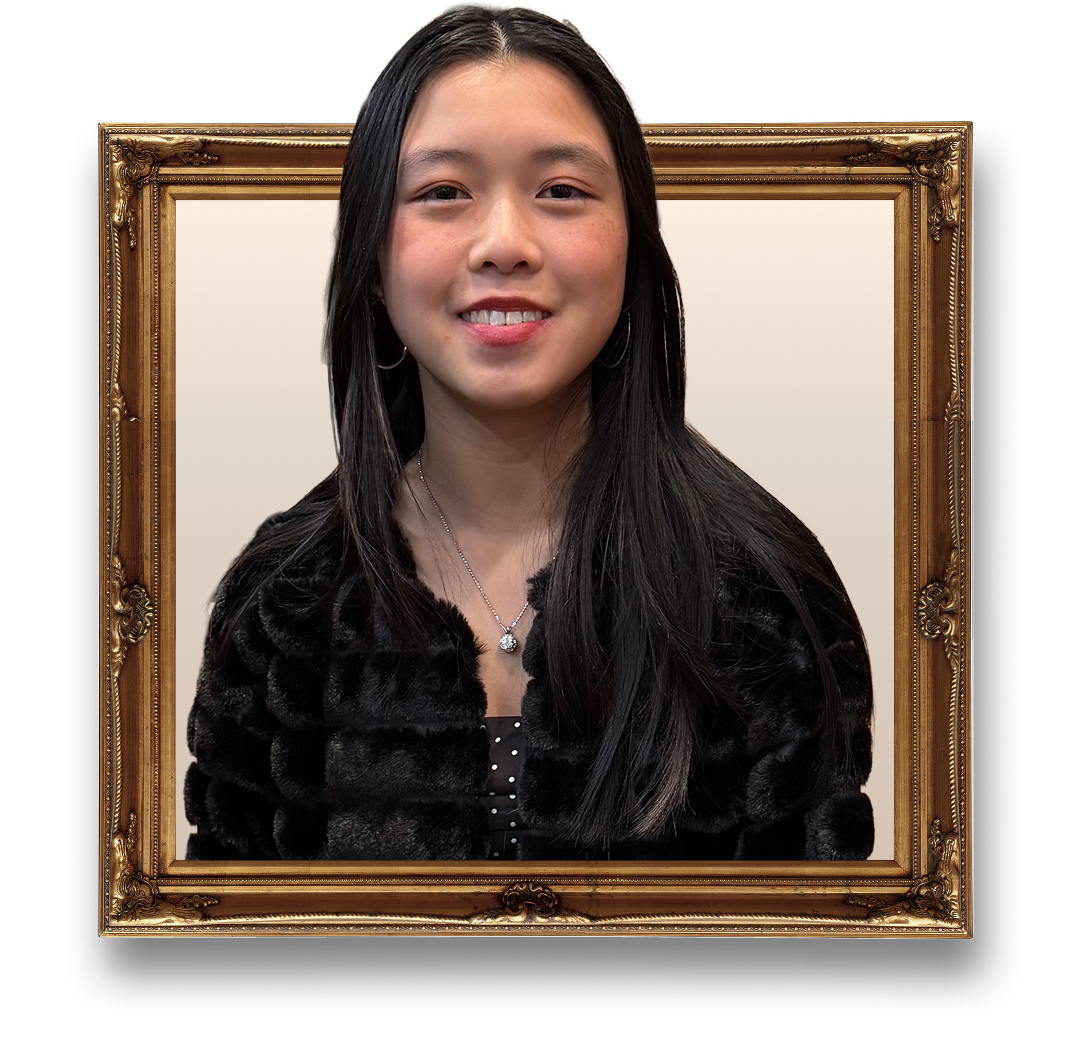 Avery Lee framed portrait.