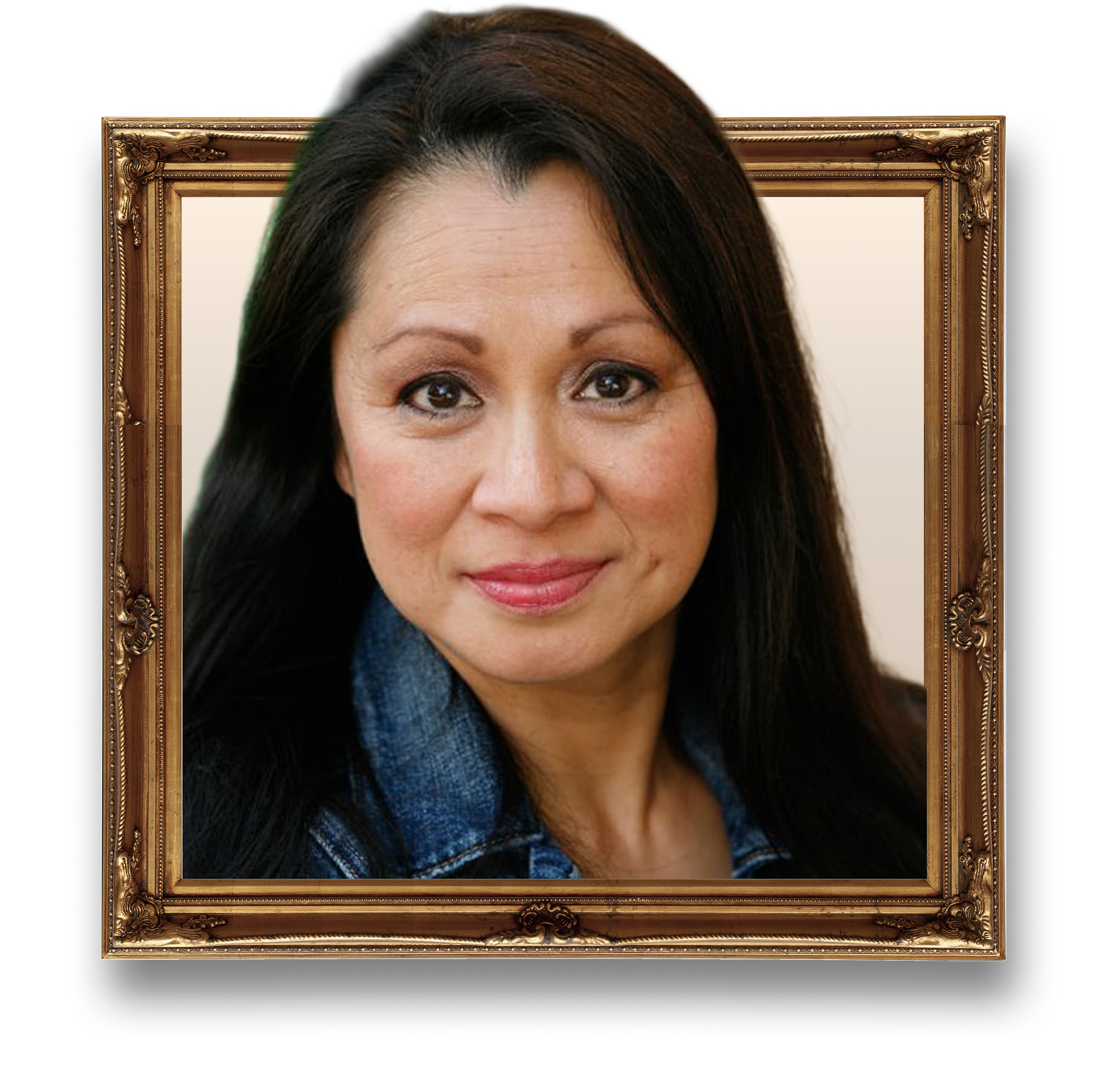 Eloisa Cardona framed portrait.