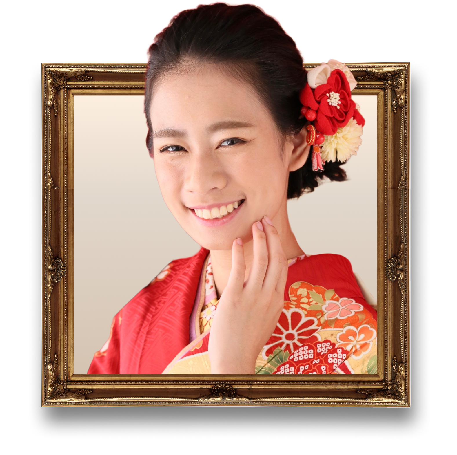 Emma Usui-Villareal framed portrait.