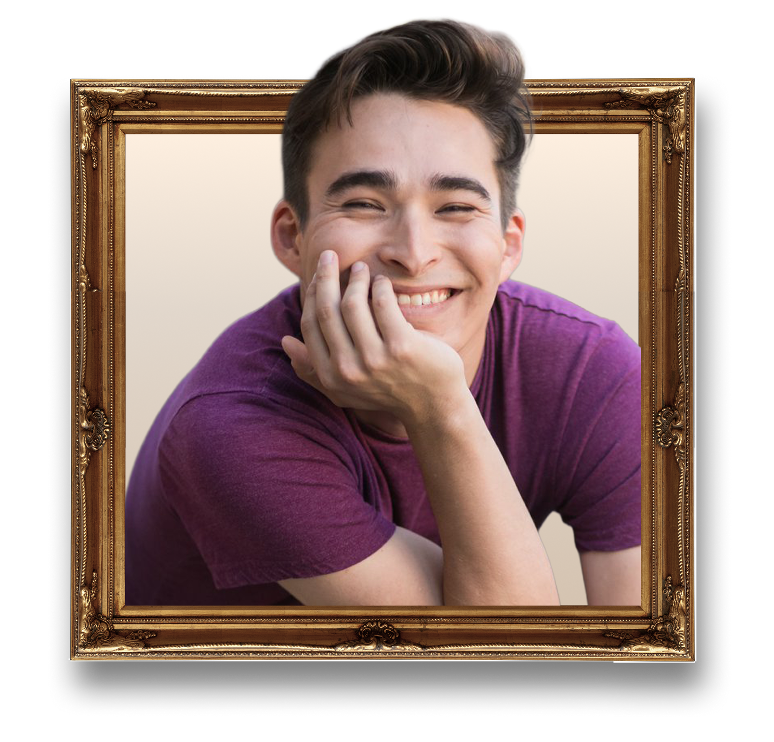 Kevin Tanner framed portrait.